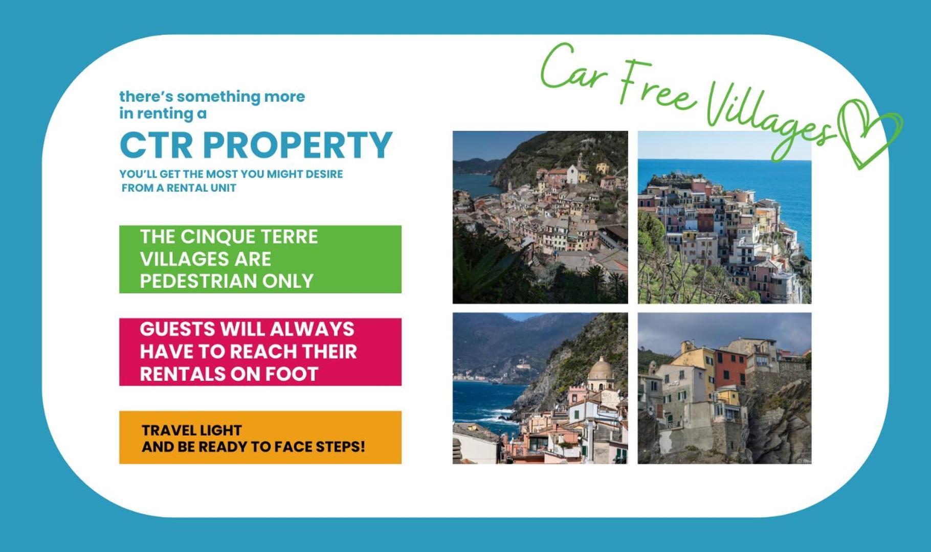 Mainetta Sea View Apartment With Ac Vernazza Exterior photo