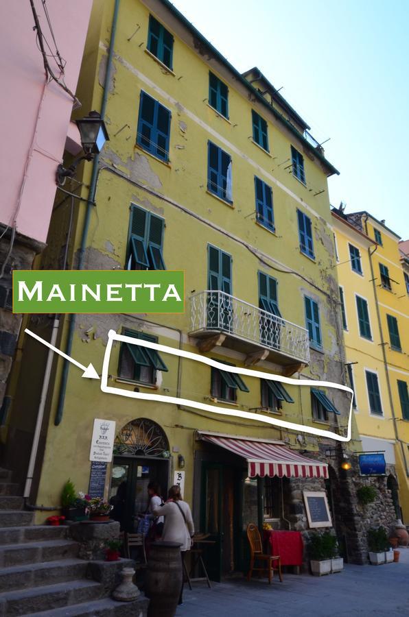 Mainetta Sea View Apartment With Ac Vernazza Exterior photo